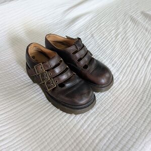Vintage Triple Buckle Doc Martens Mary Janes